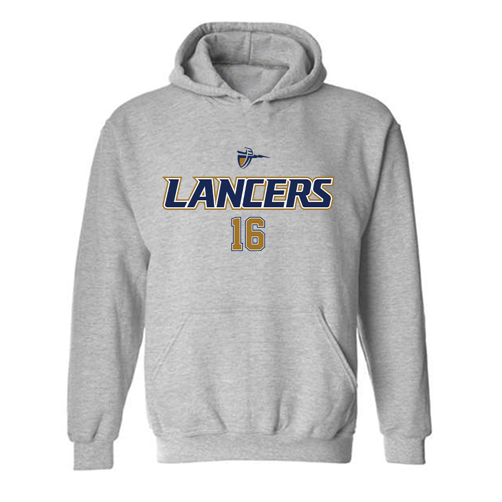 CBU - NCAA Baseball : Michael Malki - Classic Shersey Hooded Sweatshirt-0