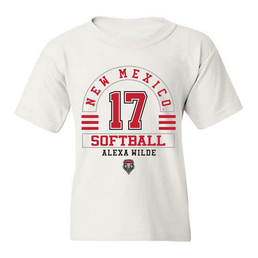 New Mexico - NCAA Softball : Alexa Wilde - Classic Fashion Shersey Youth T-Shirt-0