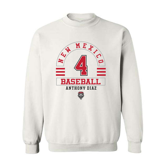 New Mexico - NCAA Baseball : Anthony Diaz - Classic Fashion Shersey Crewneck Sweatshirt-0