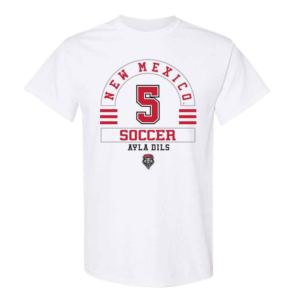 New Mexico - NCAA Women's Soccer : Ayla Dils - Classic Fashion Shersey T-Shirt-0