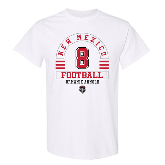 New Mexico - NCAA Football : Ormanie Arnold - Classic Fashion Shersey T-Shirt-0