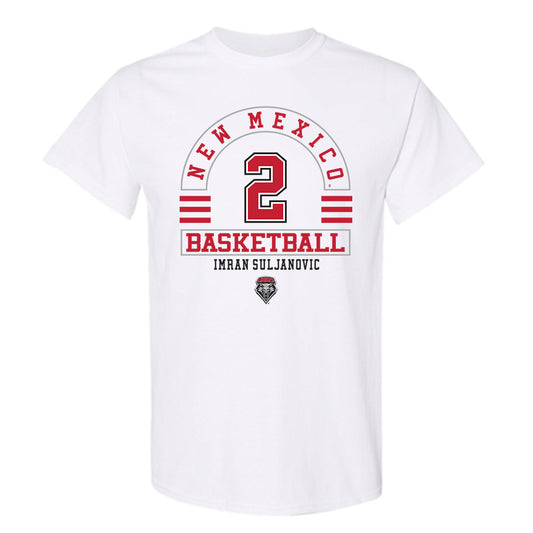 New Mexico - NCAA Men's Basketball : Imran Suljanovic - Classic Fashion Shersey T-Shirt-0