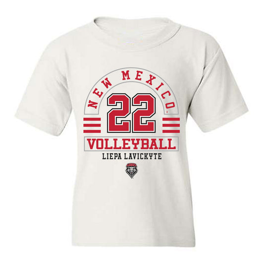 New Mexico - NCAA Women's Volleyball : Liepa Lavickyte - Classic Fashion Shersey Youth T-Shirt-0