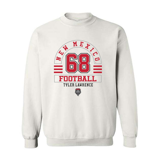 New Mexico - NCAA Football : Tyler Lawrence - Classic Fashion Shersey Crewneck Sweatshirt-0