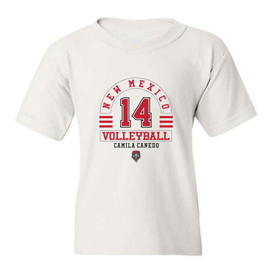 New Mexico - NCAA Women's Volleyball : Camila Canedo - Classic Fashion Shersey Youth T-Shirt-0
