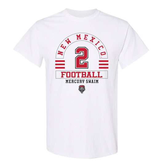 New Mexico - NCAA Football : Mercury Swaim - Classic Fashion Shersey T-Shirt-0