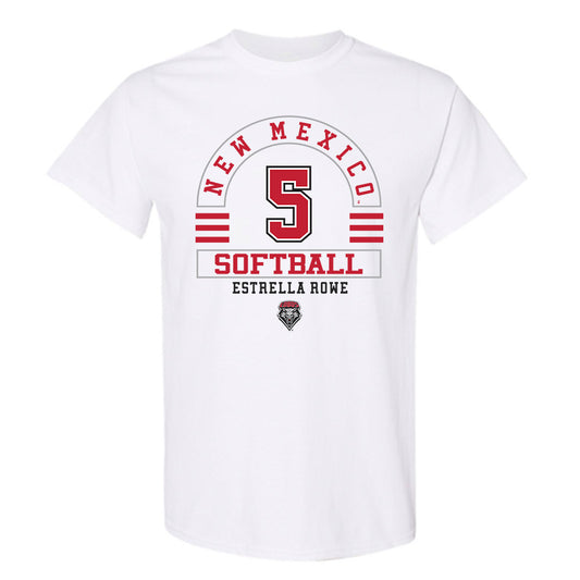 New Mexico - NCAA Softball : Estrella Rowe - Classic Fashion Shersey T-Shirt-0