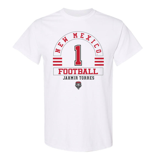 New Mexico - NCAA Football : Jahmir Torres - Classic Fashion Shersey T-Shirt-0