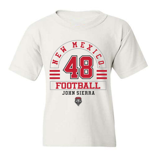 New Mexico - NCAA Football : John Sierra - Classic Fashion Shersey Youth T-Shirt-0