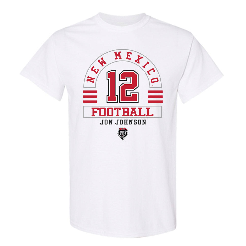 New Mexico - NCAA Football : Jon Johnson - Classic Fashion Shersey T-Shirt-0