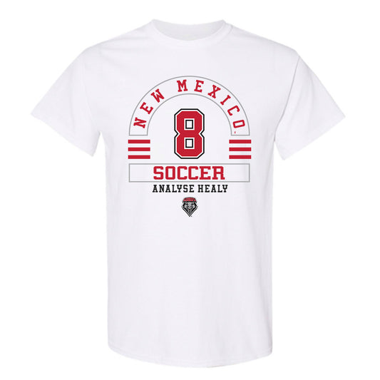 New Mexico - NCAA Women's Soccer : Analyse Healy - Classic Fashion Shersey T-Shirt-0