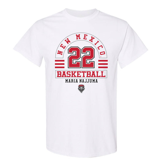New Mexico - NCAA Women's Basketball : Maria Najjuma - Classic Fashion Shersey T-Shirt-0