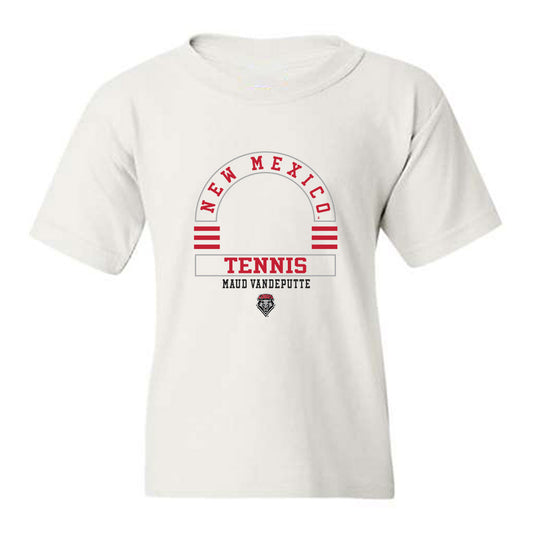 New Mexico - NCAA Women's Tennis : Maud Vandeputte - Classic Fashion Shersey Youth T-Shirt-0
