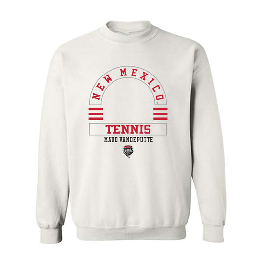 New Mexico - NCAA Women's Tennis : Maud Vandeputte - Classic Fashion Shersey Crewneck Sweatshirt-0