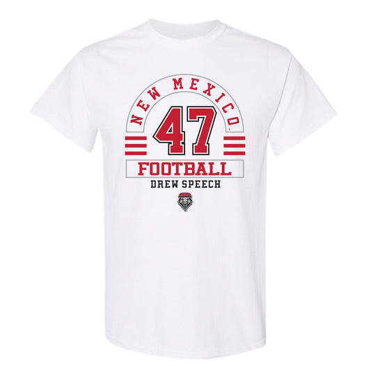 New Mexico - NCAA Football : Drew Speech - Classic Fashion Shersey T-Shirt-0