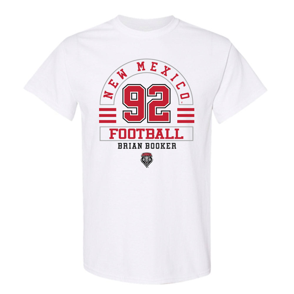 New Mexico - NCAA Football : Brian Booker - Classic Fashion Shersey T-Shirt-0