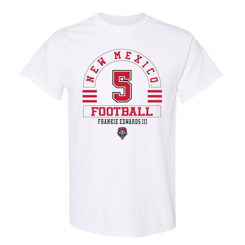 New Mexico - NCAA Football : Frankie Edwards III - Classic Fashion Shersey T-Shirt-0