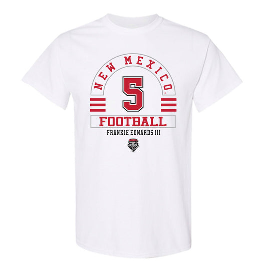 New Mexico - NCAA Football : Frankie Edwards III - Classic Fashion Shersey T-Shirt-0