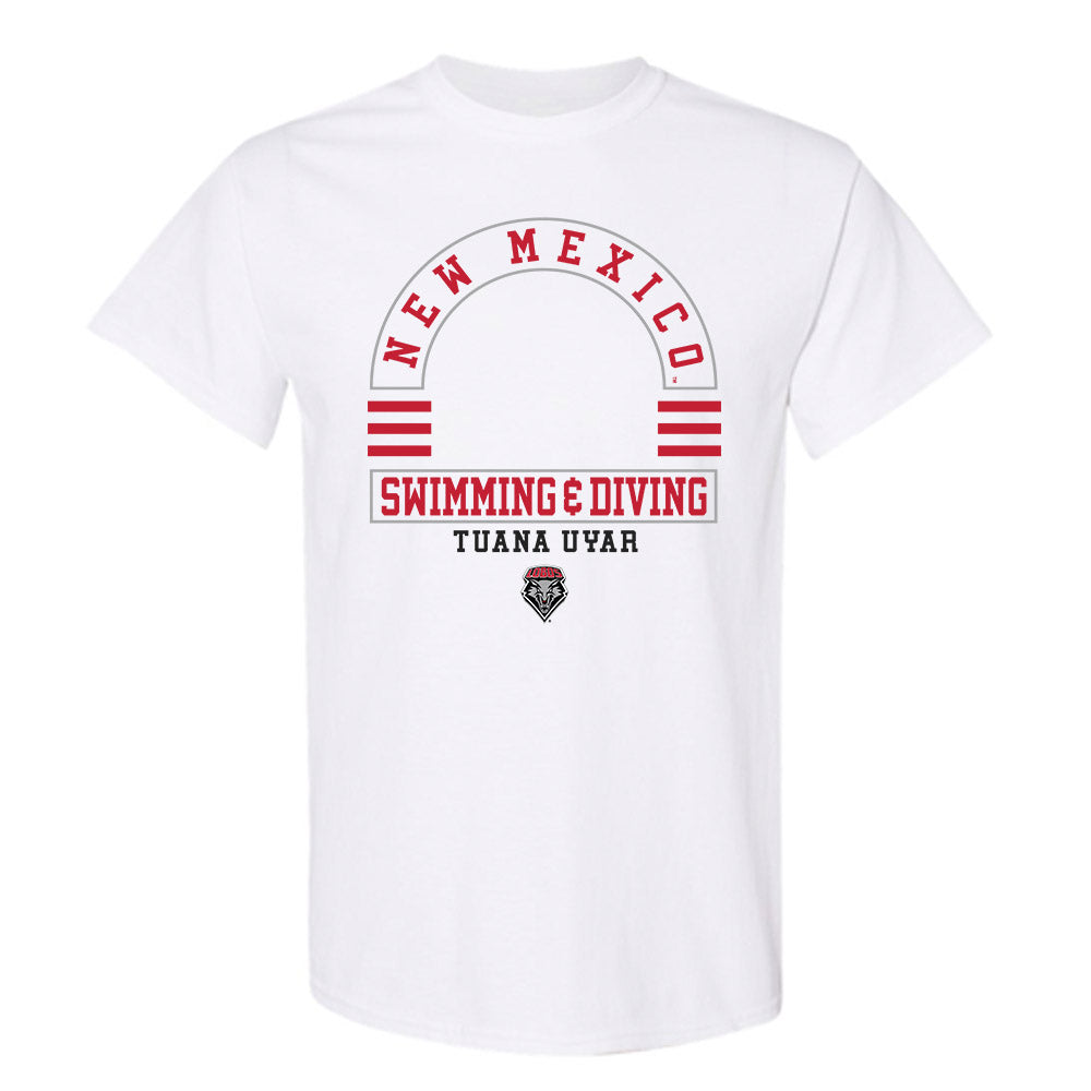 New Mexico - NCAA Women's Swimming & Diving : Tuana Uyar - Classic Fashion Shersey T-Shirt-0