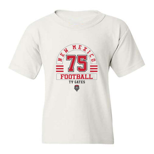 New Mexico - NCAA Football : Ty Gates - Classic Fashion Shersey Youth T-Shirt-0