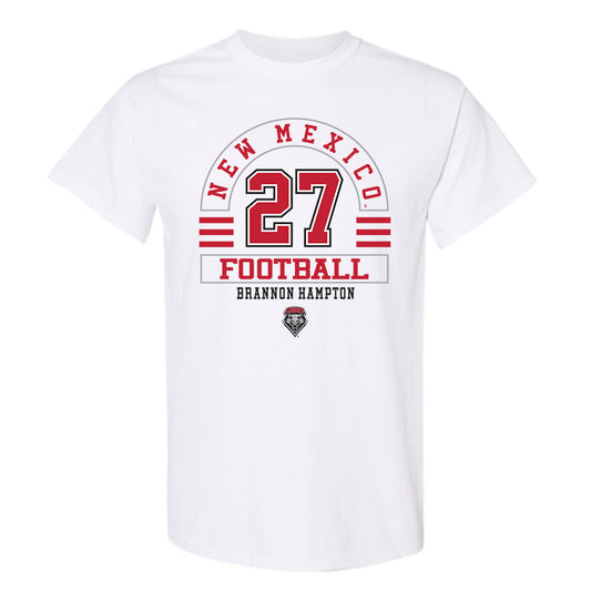 New Mexico - NCAA Football : Brannon Hampton - Classic Fashion Shersey T-Shirt-0