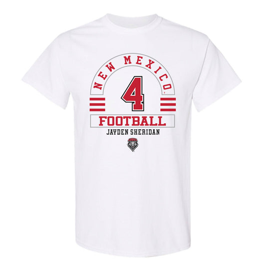 New Mexico - NCAA Football : Jayden Sheridan - Classic Fashion Shersey T-Shirt-0