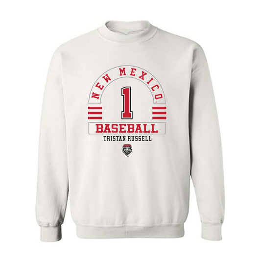 New Mexico - NCAA Baseball : Tristan Russell - Classic Fashion Shersey Crewneck Sweatshirt-0