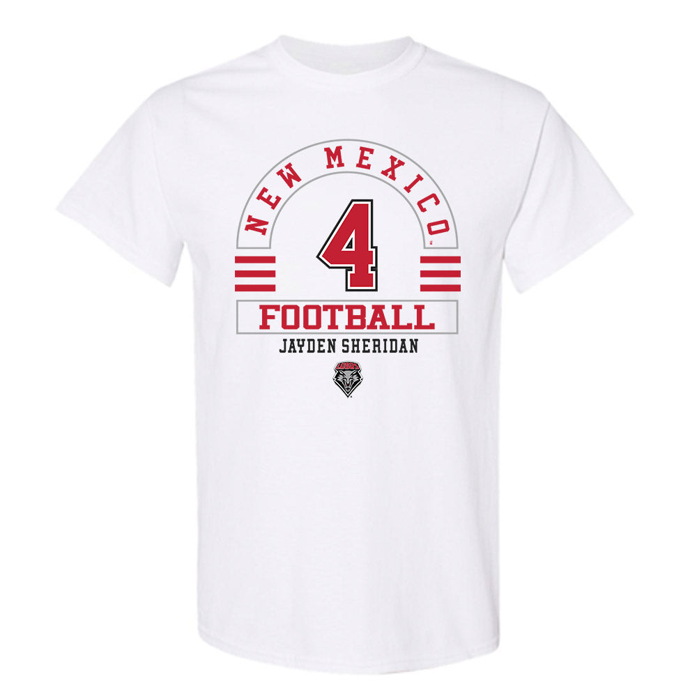 New Mexico - NCAA Football : Jayden Sheridan - Classic Fashion Shersey T-Shirt-0