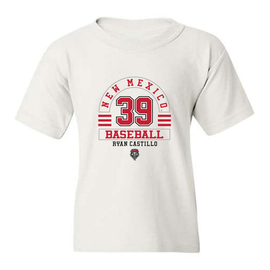 New Mexico - NCAA Baseball : Ryan Castillo - Classic Fashion Shersey Youth T-Shirt-0