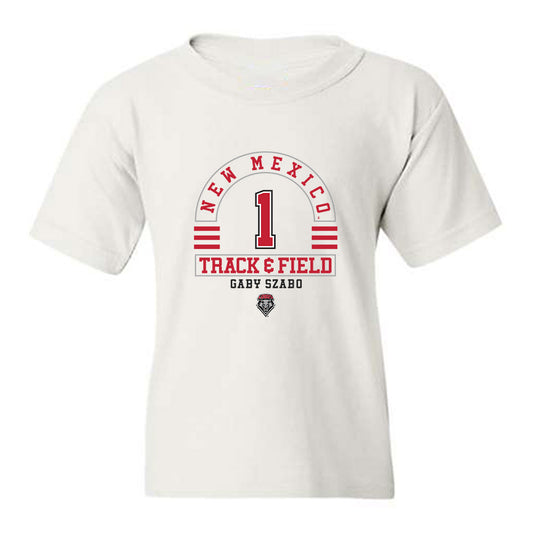 New Mexico - NCAA Women's Track & Field : Gaby Szabo - Classic Fashion Shersey Youth T-Shirt-0
