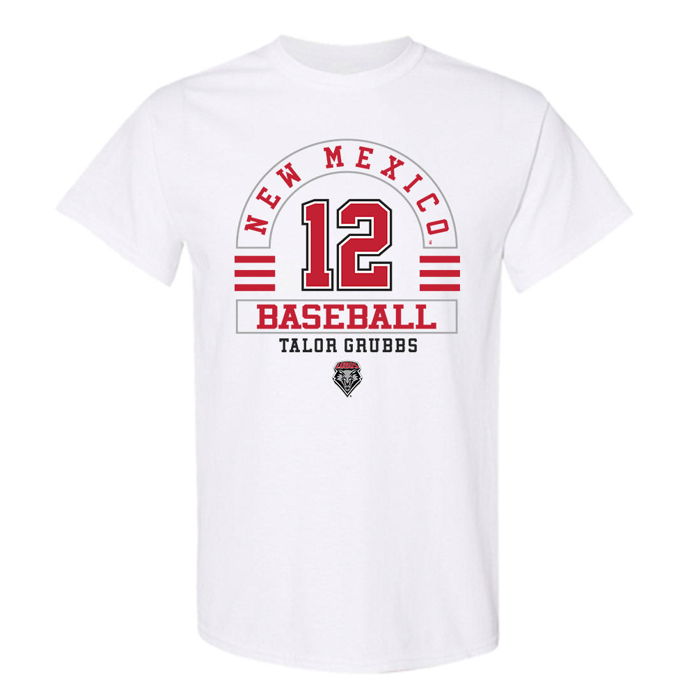 New Mexico - NCAA Baseball : Talor Grubbs - Classic Fashion Shersey T-Shirt-0