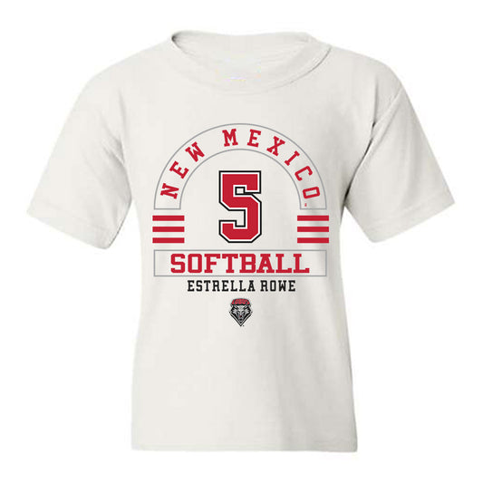 New Mexico - NCAA Softball : Estrella Rowe - Classic Fashion Shersey Youth T-Shirt-0