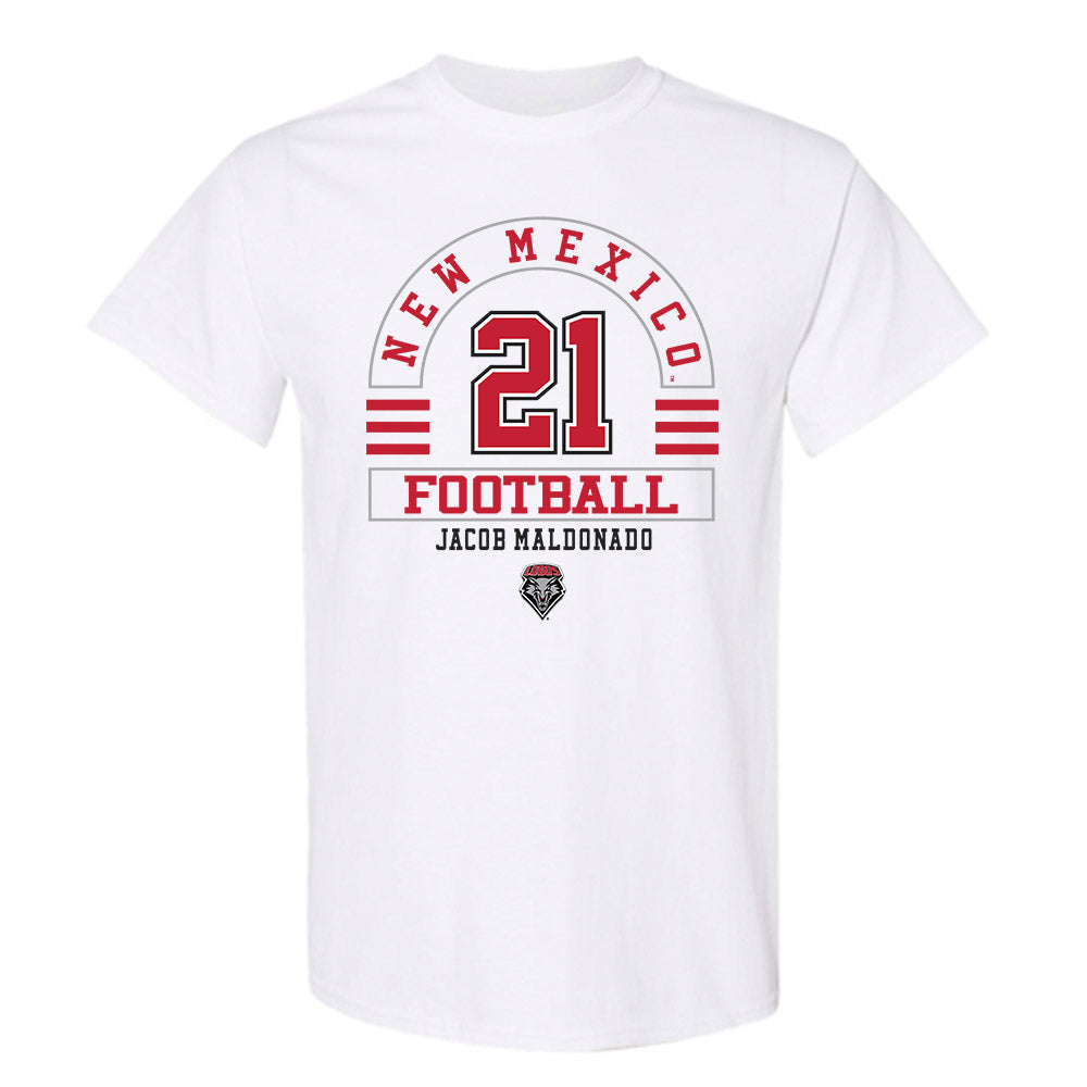 New Mexico - NCAA Football : Jacob Maldonado - Classic Fashion Shersey T-Shirt-0