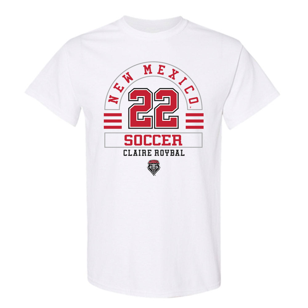 New Mexico - NCAA Women's Soccer : Claire Roybal - Classic Fashion Shersey T-Shirt-0