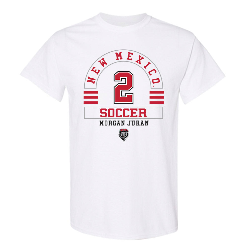 New Mexico - NCAA Women's Soccer : Morgan Juran - Classic Fashion Shersey T-Shirt-0