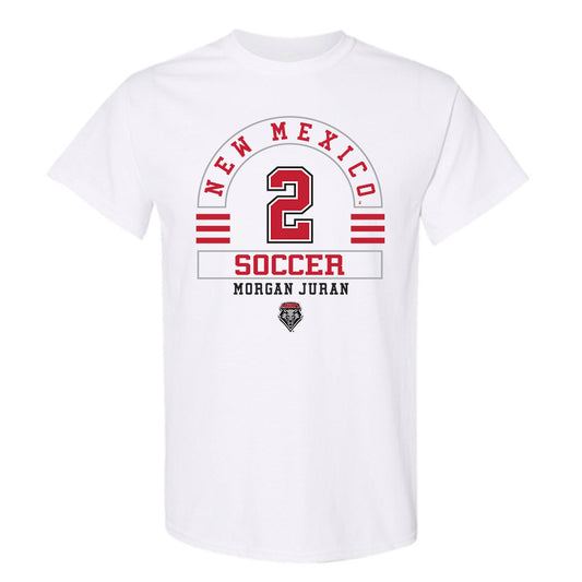 New Mexico - NCAA Women's Soccer : Morgan Juran - Classic Fashion Shersey T-Shirt-0