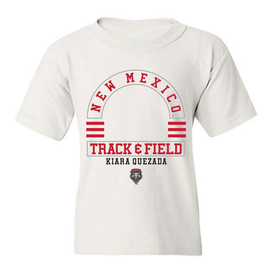 New Mexico - NCAA Women's Track & Field : Kiara Quezada - Classic Fashion Shersey Youth T-Shirt-0