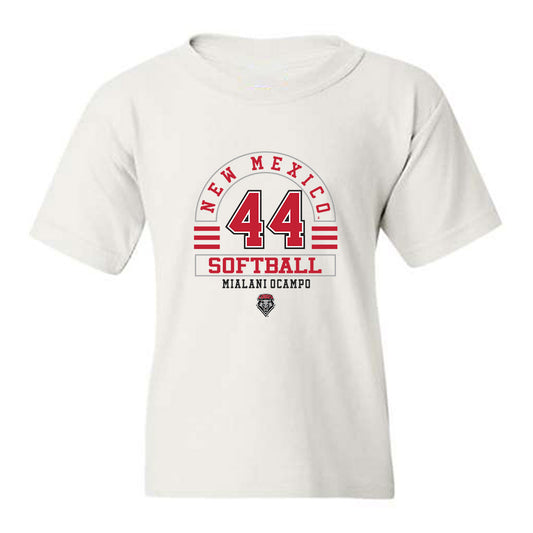 New Mexico - NCAA Softball : MiaLani Ocampo - Classic Fashion Shersey Youth T-Shirt-0