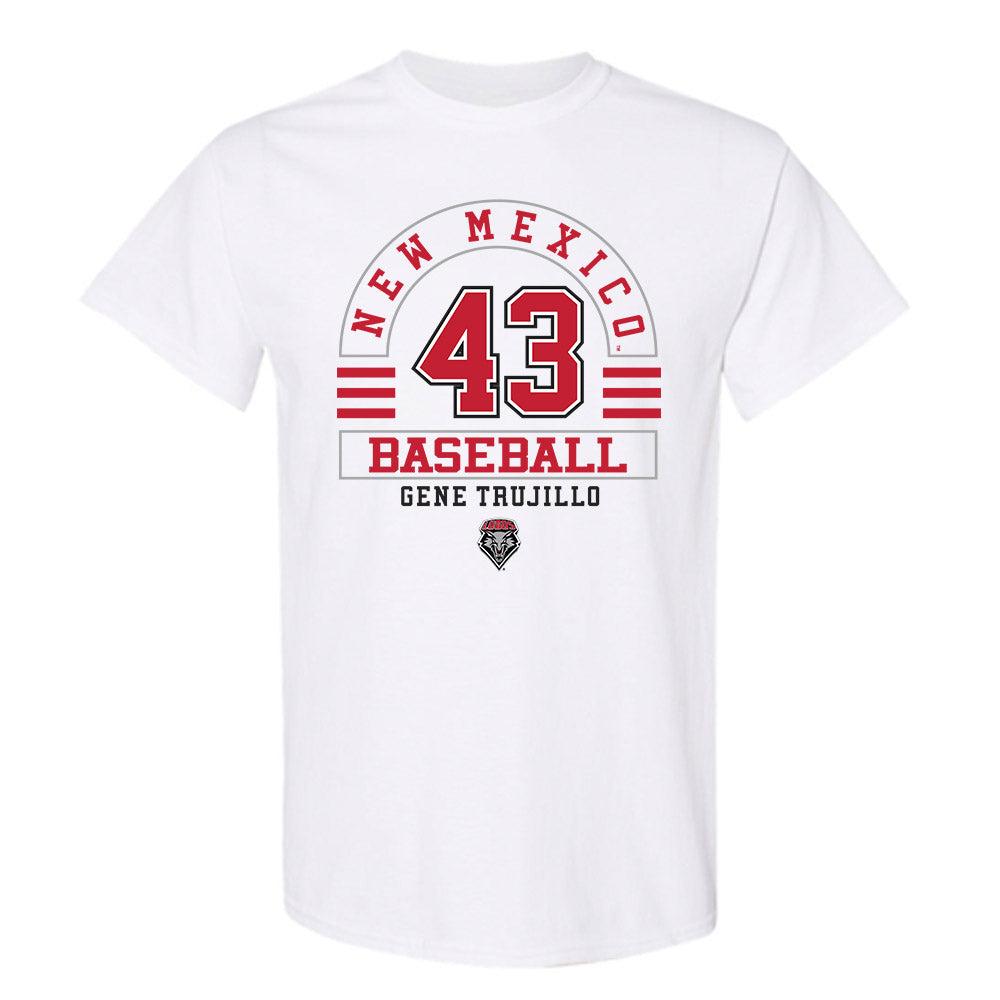 New Mexico - NCAA Baseball : Gene Trujillo - Classic Fashion Shersey T-Shirt-0
