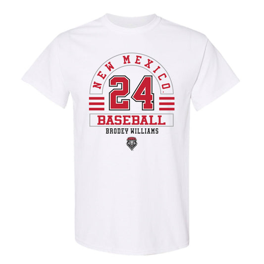 New Mexico - NCAA Baseball : Brodey Williams - Classic Fashion Shersey T-Shirt-0