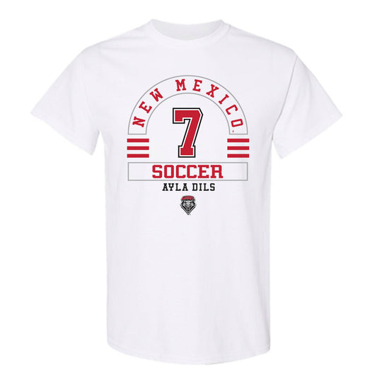 New Mexico - NCAA Women's Soccer : Ayla Dils - Classic Fashion Shersey T-Shirt-0