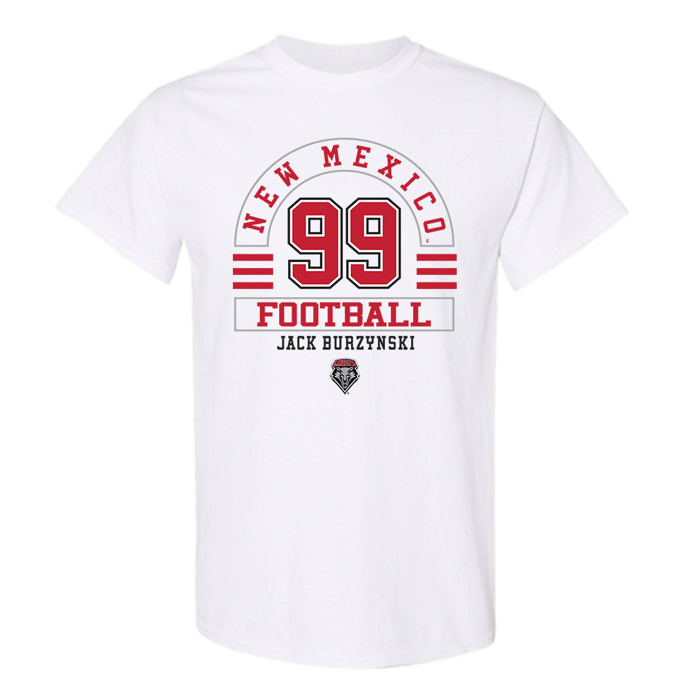 New Mexico - NCAA Football : Jack Burzynski - Classic Fashion Shersey T-Shirt-0