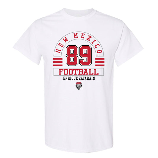 New Mexico - NCAA Football : Enrique Zatarain - Classic Fashion Shersey T-Shirt-0