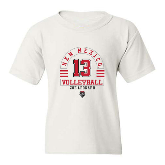 New Mexico - NCAA Women's Volleyball : Zoe Leonard - Classic Fashion Shersey Youth T-Shirt-0