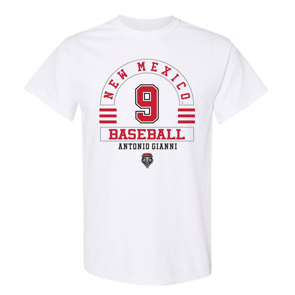 New Mexico - NCAA Baseball : Antonio Gianni - Classic Fashion Shersey T-Shirt-0