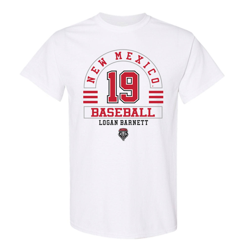 New Mexico - NCAA Baseball : Logan Barnett - Classic Fashion Shersey T-Shirt-0