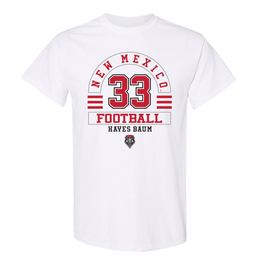 New Mexico - NCAA Football : Hayes Baum - Classic Fashion Shersey T-Shirt-0