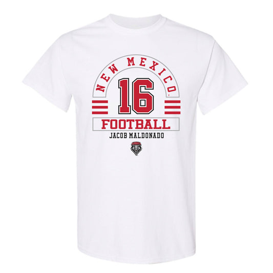 New Mexico - NCAA Football : Jacob Maldonado - Classic Fashion Shersey T-Shirt-0