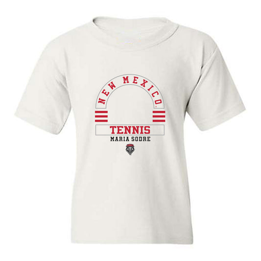New Mexico - NCAA Women's Tennis : Maria Sodre - Classic Fashion Shersey Youth T-Shirt-0