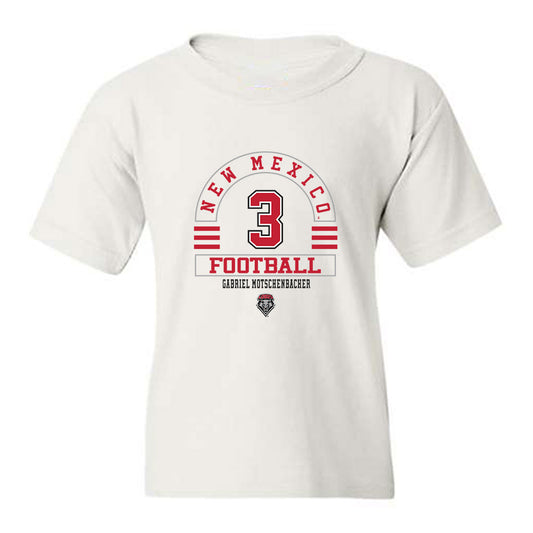 New Mexico - NCAA Football : Gabriel Motschenbacher - Classic Fashion Shersey Youth T-Shirt-0